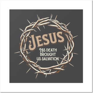 Design print christian phrase of jesus Posters and Art